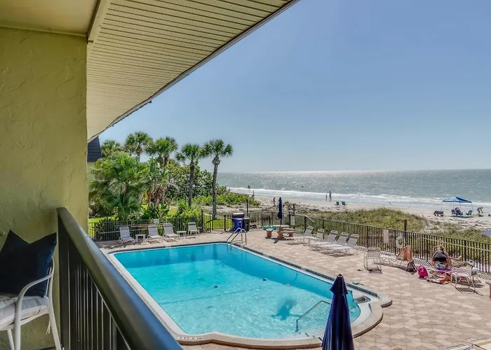 Beachfront Water View With Pool Sundeck Private Balcony And Wd Clearwater Beach